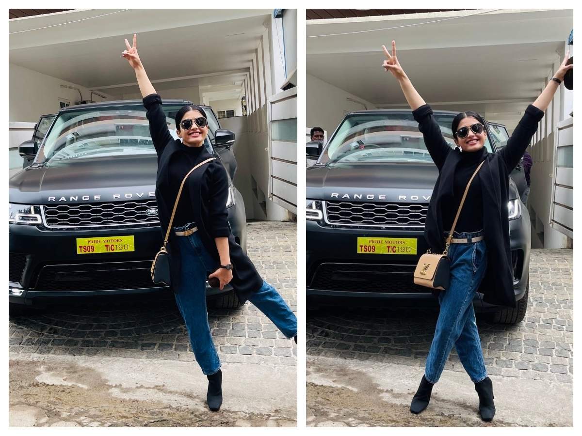 Rashmika Mandanna thanks all her fans for swanky-new Range Rover | Kannada  Movie News - Times of India