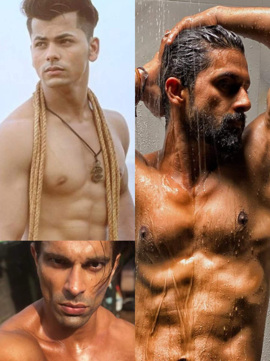 TV actors go shirtless, flaunt their chiselled body | Times of India