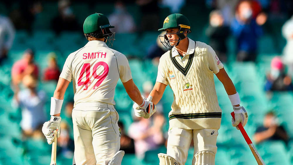 Labuschagne and Smith march on
