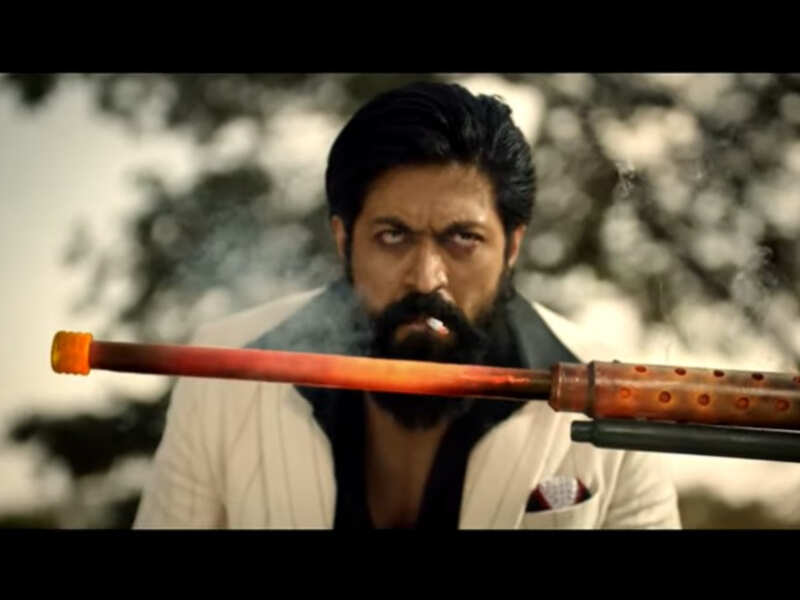 Yash Roars In The Teaser Of Kgf 2 Tamil Movie News Times Of India