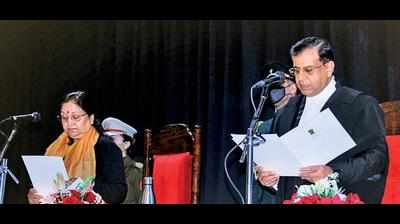 Chief Justice RS Chauhan takes charge of U’khand HC