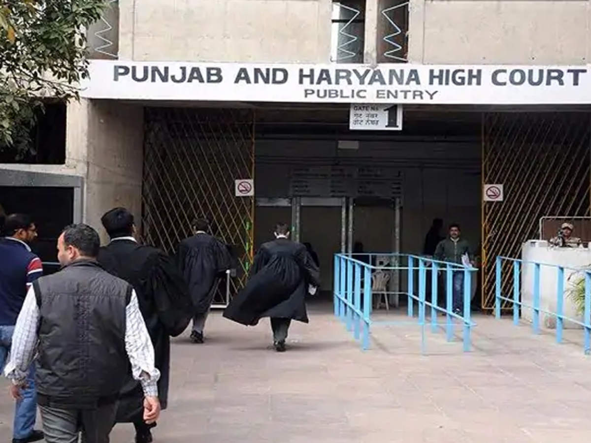 No contempt if order can't be followed: Punjab and Haryana HC | Chandigarh  News - Times of India