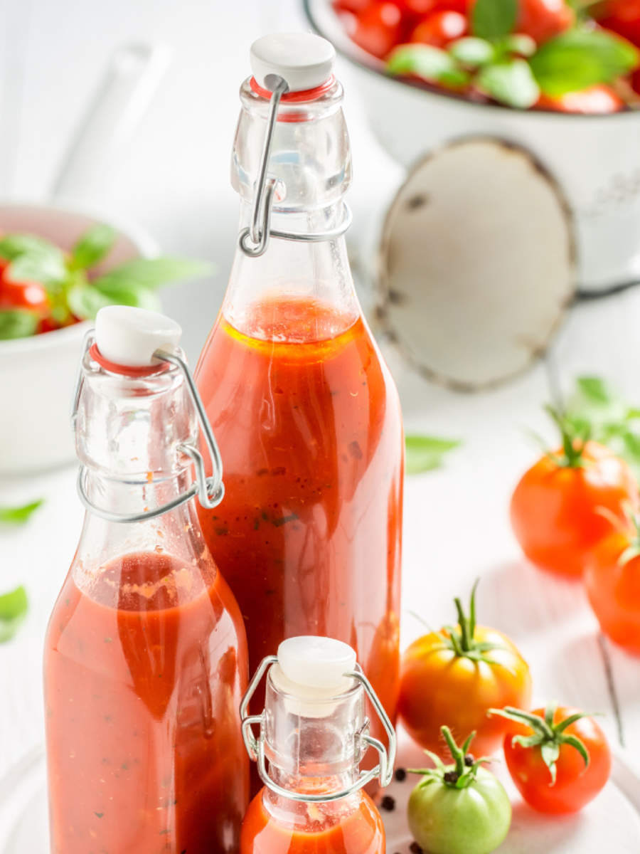 Tomato Ketchup Recipe: How to make preservative free Tomato Ketchup at ...