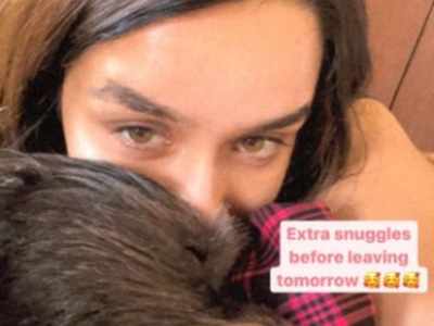 Shraddha Kapoor has THIS mantra before leaving for a shooting schedule and it is all things cute!