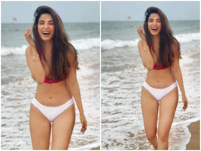 Sonal Chauhan shows hourglass frame in new bikini post