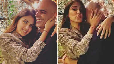 Rajiv Lakshman deletes pictures with Rhea Chakraborty, issues an apology!