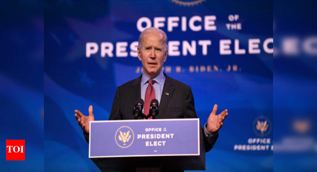 Biden says Trump decision to skip inauguration a 'good thing' - Times ...