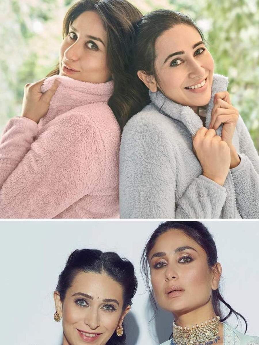 The Kapoor Sisters Kareena And Karisma Times Of India 