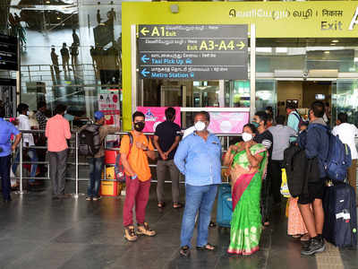 Air traffic at Chennai airport more than doubles in 4 months | Chennai ...