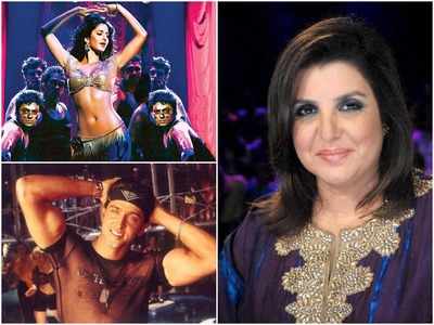 Farah Khan birthday: Some of the iconic dance songs choreographed by queen  of humour, Checkout