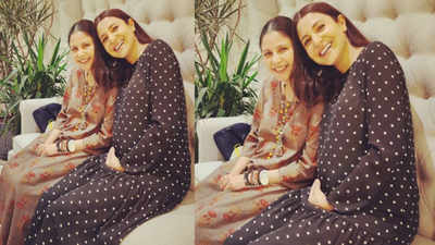 Anushka Sharma's pregnancy glow is unmissable in this new picture with close friend and celebrity stylist Ameira Punvani