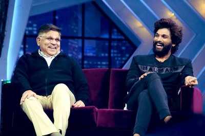 Allu Arjun’s special wishes for his father Allu Aravind on his birthday