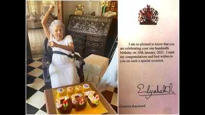 Mumbai’s 100-year-old woman gets a birthday card from the Queen of England