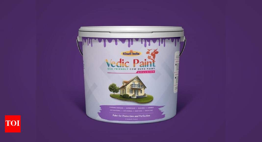 Nitin Gadkari to launch cow dungbased Vedic Paint India News Times