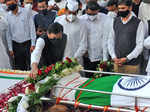 Ex-Gujarat CM Madhavsinh Solanki cremated in Ahmedabad