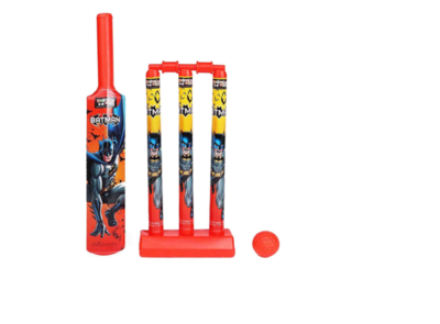 Starter cricket equipment for junior players