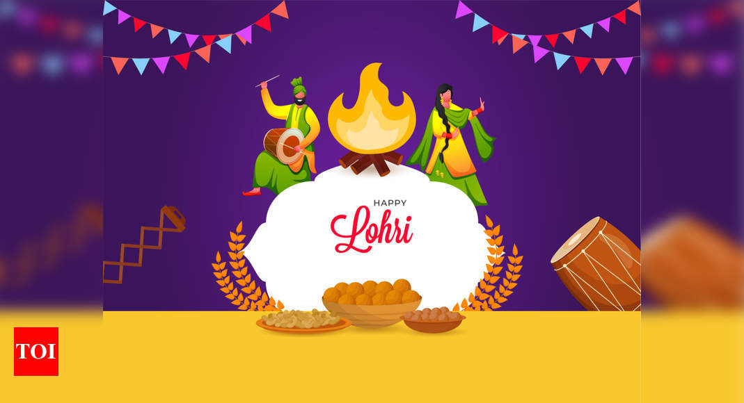Happy Lohri 2023: Top 50 Wishes, Messages, Quotes and Images to share with  your family and friends - Times of India