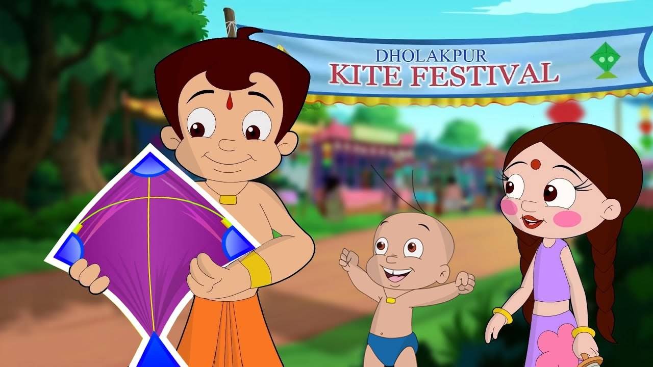 Most Popular Kids Shows In Hindi - Chhota Bheem- Rangeen Patang Ki Kahani |  Videos For Kids | Sankranti Special | Cartoon Animation For Children |  Entertainment - Times of India Videos