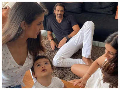 Arjun Rampal calls son Arik “a charmer”, reveals that his daughters Myra and Mahikaa dotes on him