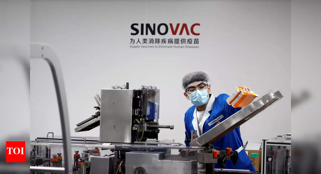 Covid19 How effective is China's Sinovac vaccine? Data confuse experts Times of India