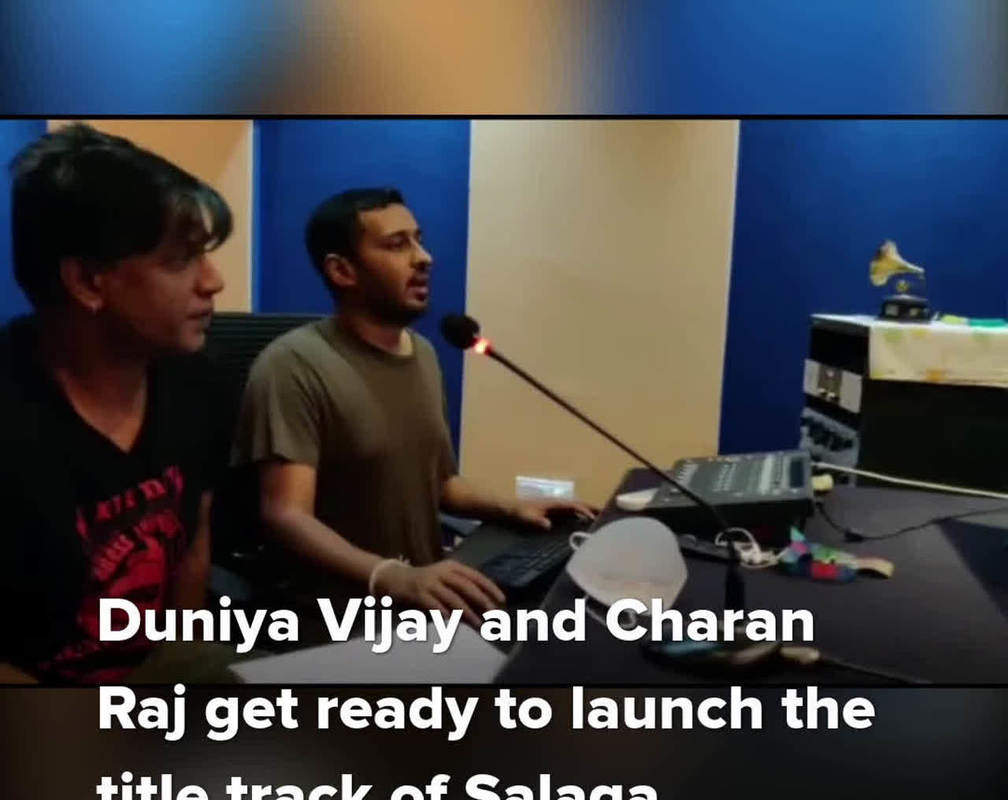 
Duniya Vijay and Charan Raj are set to launch the title track of Salaga
