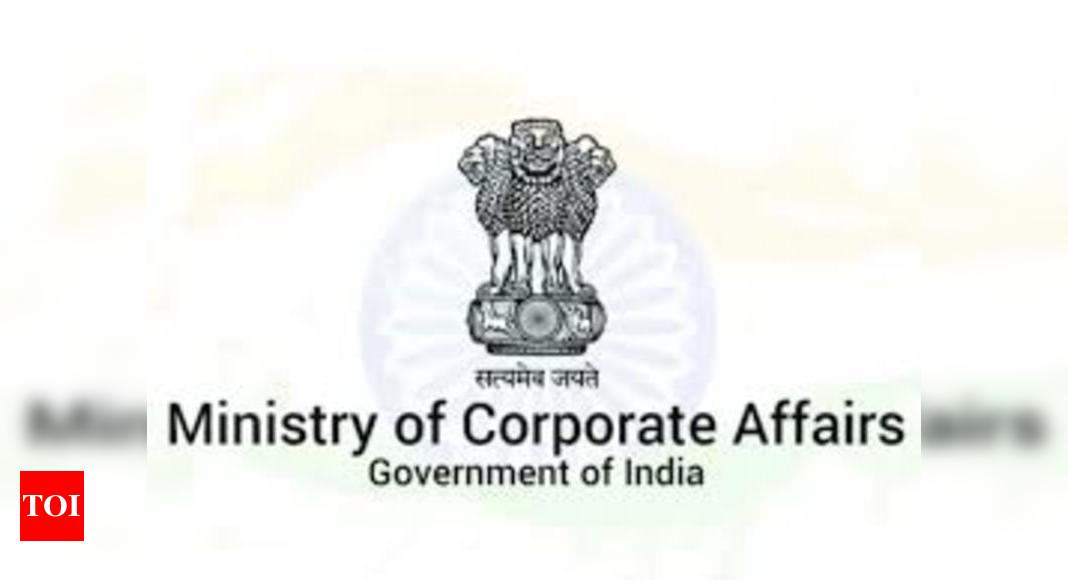 Ministry Of Corporate Affairs - Times Of India