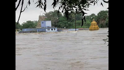 Tamil Nadu Floods: Thamirabarani river in spate after heavy rains; low  lying areas in Tirunelveli inundated