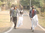 Environment lovers participate in Waste Walk