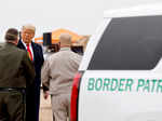 Donald Trump visits Texas border