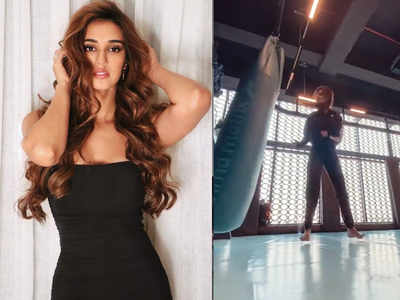 Disha Patani aces the flying kick as she workouts to the tunes of BTS song ‘Mic Drop’