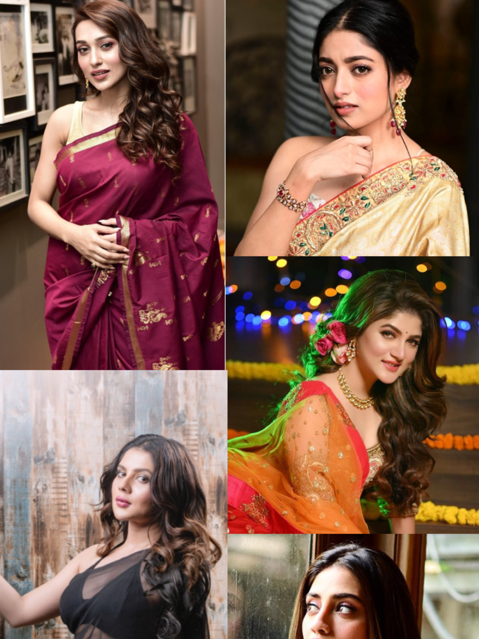 10 stunning Bengali celebrity saree looks