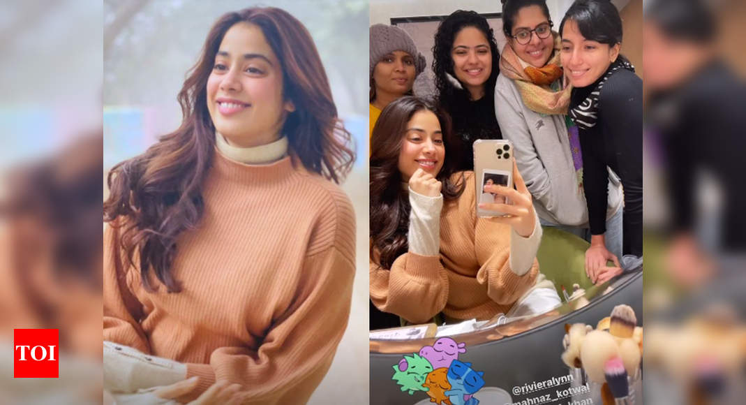 Janhvi Kapoor Enjoys The Chilly Winters In Punjab As She Shoots For ‘good Luck Jerry Hindi 4377