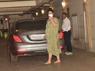 Mom-to-be Kareena Kapoor Khan rocks a breezy kaftan for a recent outing