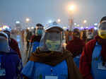 Devotees throng Gangasagar Mela in West Bengal