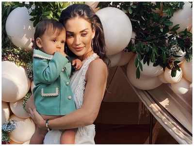 THESE videos of Amy Jackson's son Andreas prove that he is a complete goofball