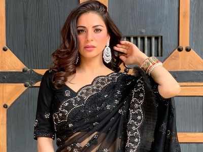 Shraddha Arya Is Grace Personified In A Sequined Saree