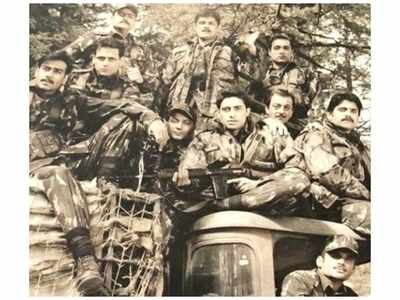 #ArmyDay: Sanjay Dutt salutes the courage and bravery of the soldiers as he shares a picture from the sets of 'LOC: Kargil'