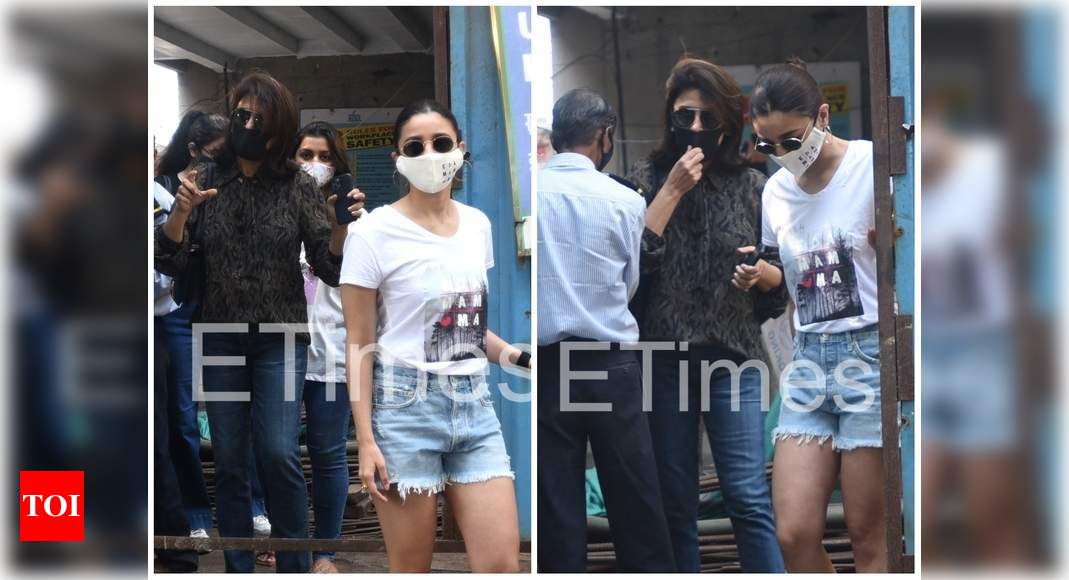 Exclusive Photos: Alia Bhatt Snapped At A Construction Site With Beau ...