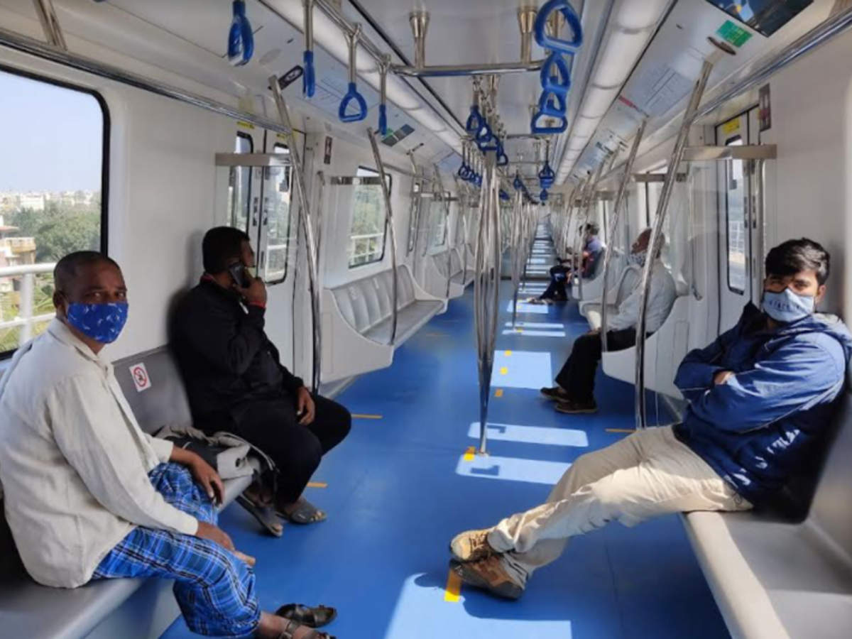 Bengaluru 5 000 Take Yelachenahalli Silk Institute Metro Line On Day 1 Bengaluru News Times Of India