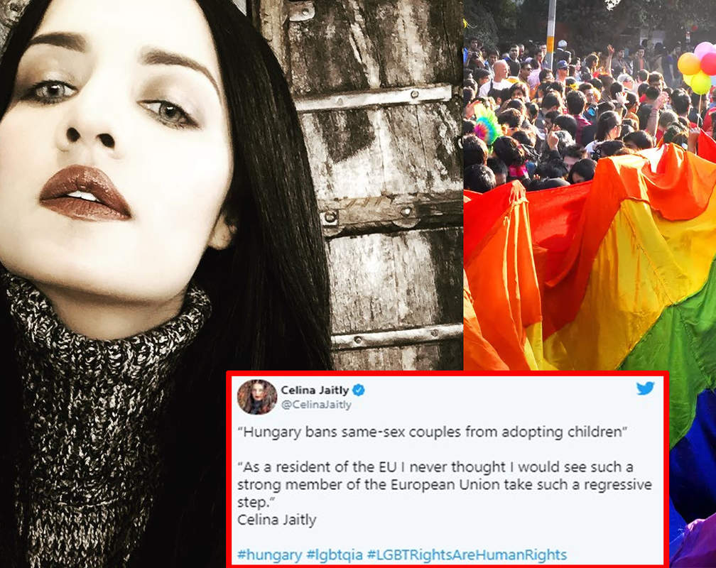 
Celina Jaitly condemns Hungary's ban on adoption by same-sex couples
