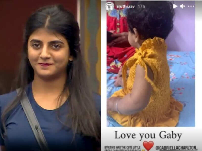 Rio Raj's wife Sruthi's sweet message to Gabriella - Times of India