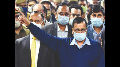 Delhi CM at Lok Nayak: Don't pay heed to rumours, vaccines are totally safe