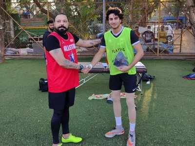 Exclusive! Saif Ali Khan's son Ibrahim joins Abhishek Bachchan, Ranbir Kapoor, Arjun Kapoor's football team