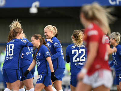 Kirby sends Chelsea top of WSL, Man City rout Villa