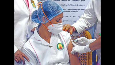 Covid-19 vaccination drive in Tamil Nadu: Low volunteer turnout continues on Day 2