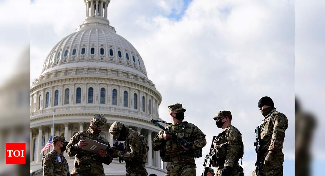 Ahead of inauguration Washington DC converted into garrison city as ...