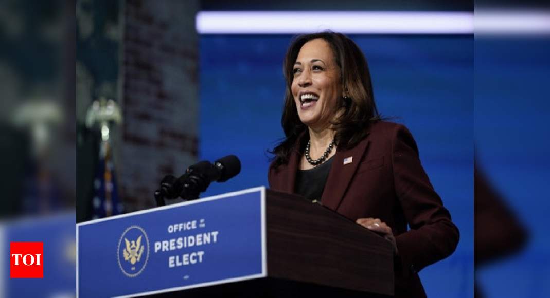 Kamala Harris: America's first woman vice president | World News ...