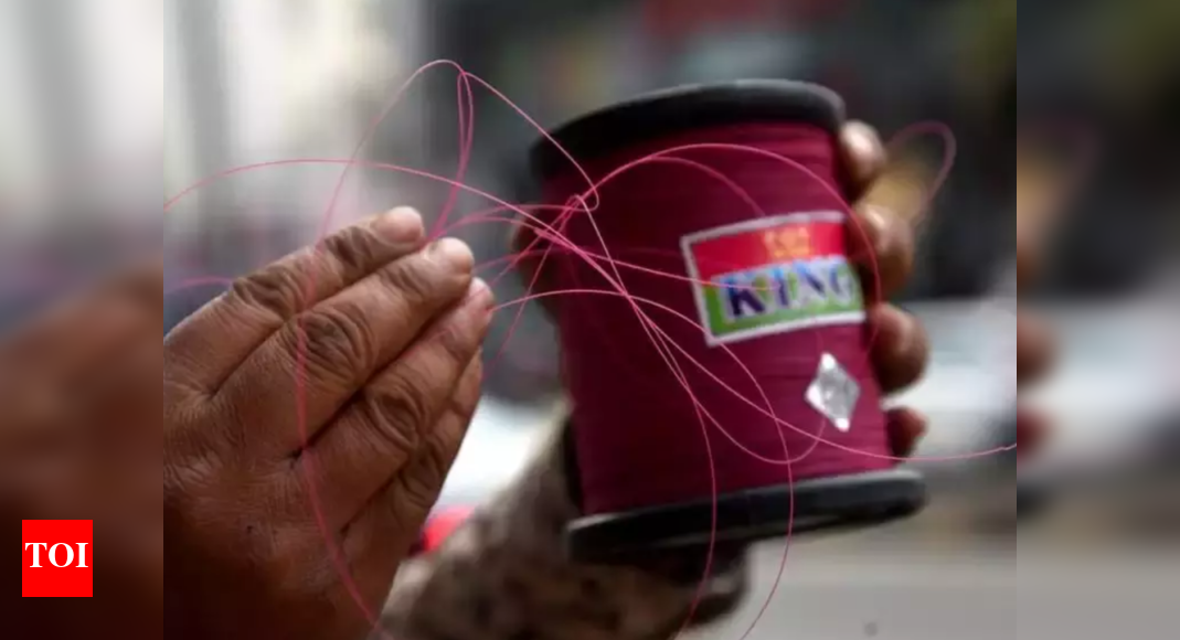 Cop in Mumbai suffers deep kite string injury Mumbai News Times of