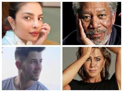 Priyanka Chopra Jennifer Aniston Morgan Freeman Nick Jonas And Other Stars Mark Martin Luther King Jr Day English Movie News Times Of India