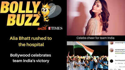 Bolly Buzz: Alia Bhatt rushed to the hospital; Bollywood stars congratulate Team India